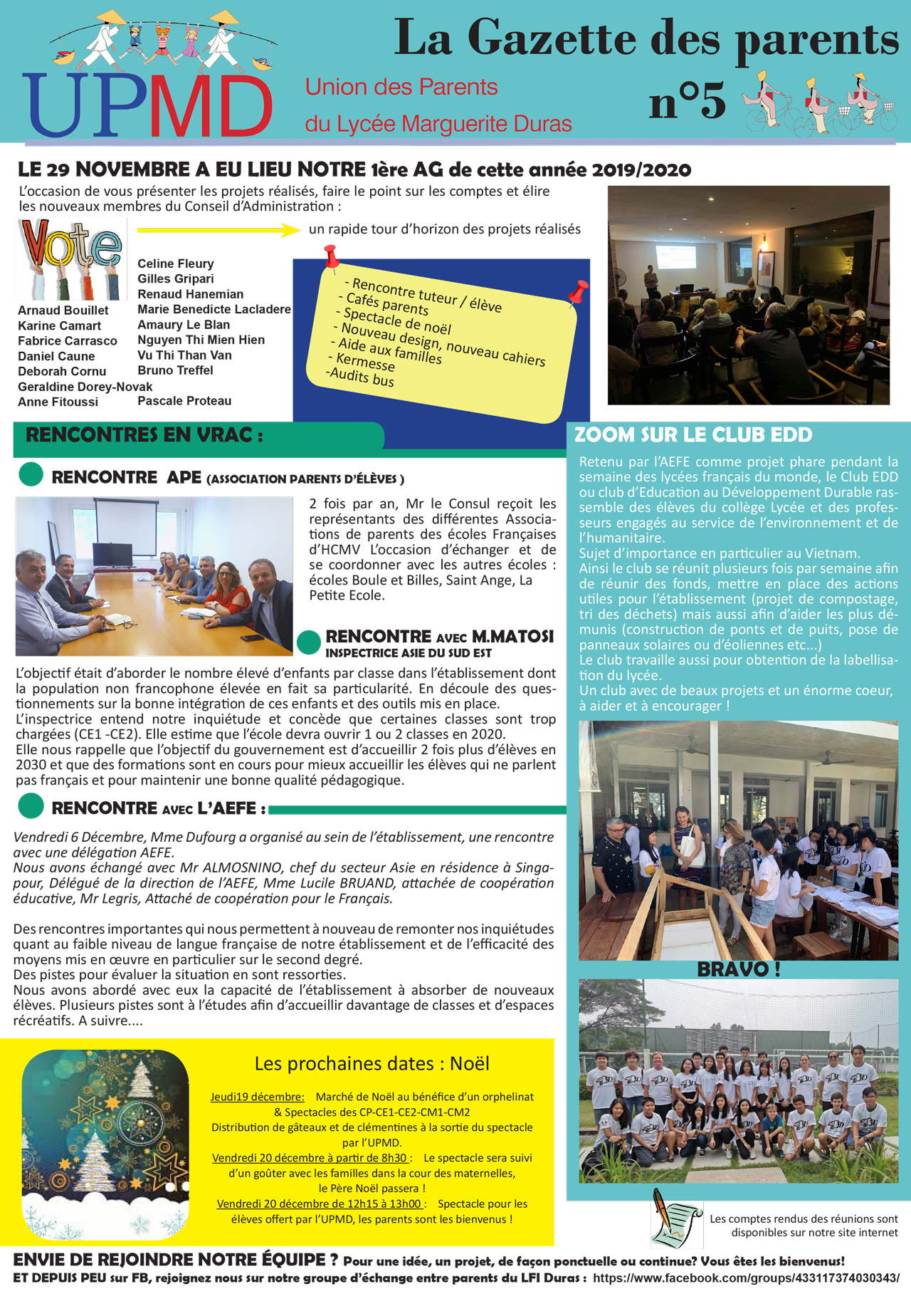 🇫🇷🇬🇧 La Gazette des parents n°5