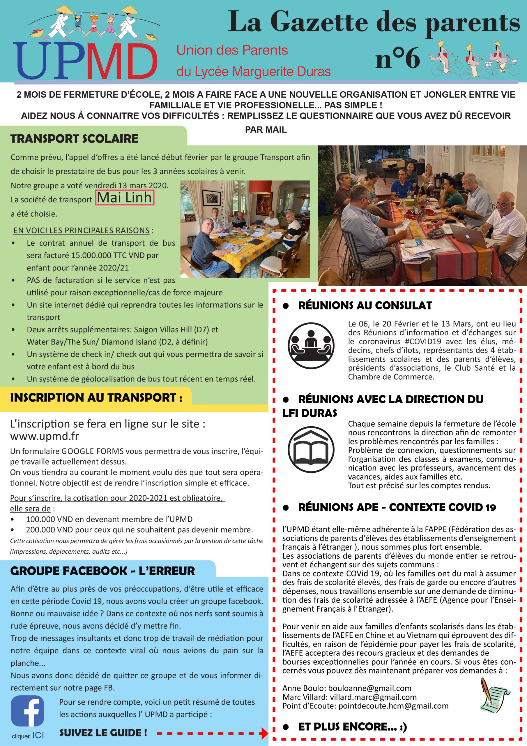 🇫🇷🇬🇧 La Gazette des parents n°6