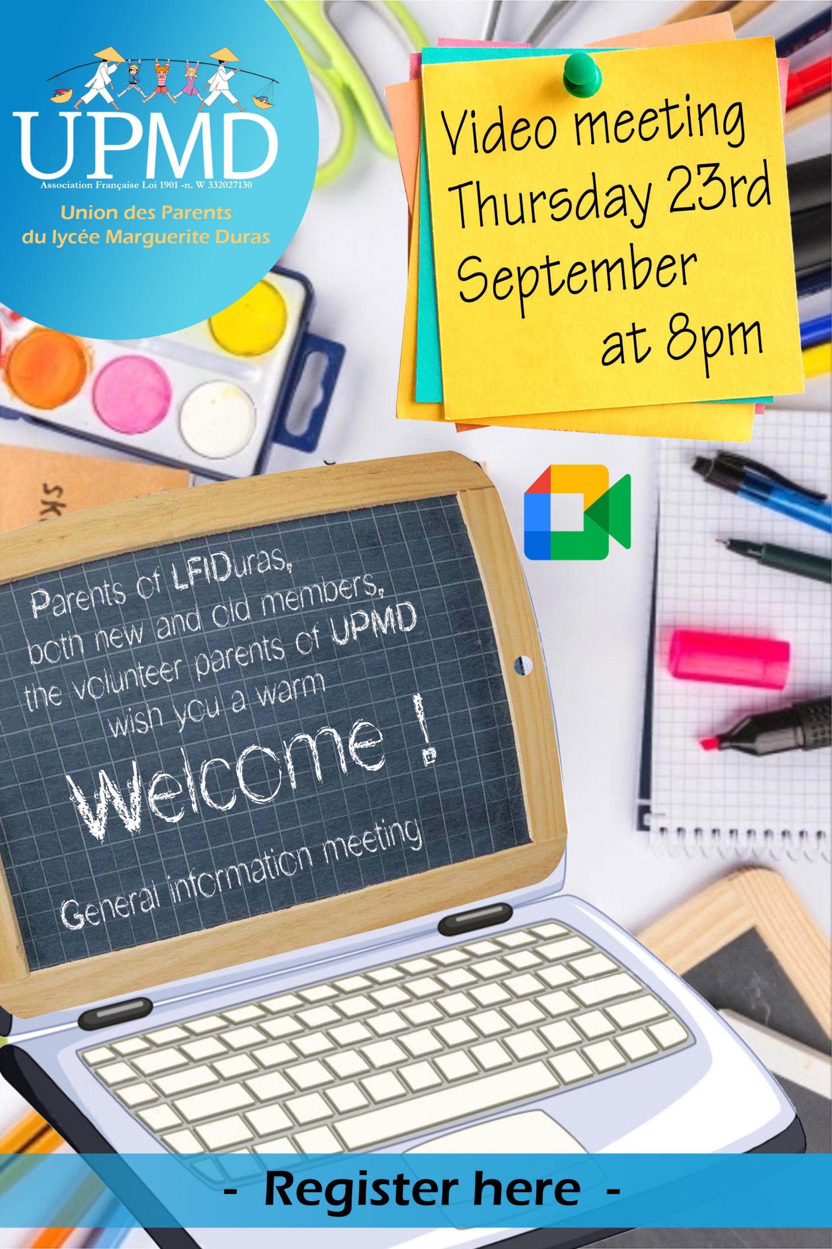 🇫🇷 UPMD – Webinaire Rencontre