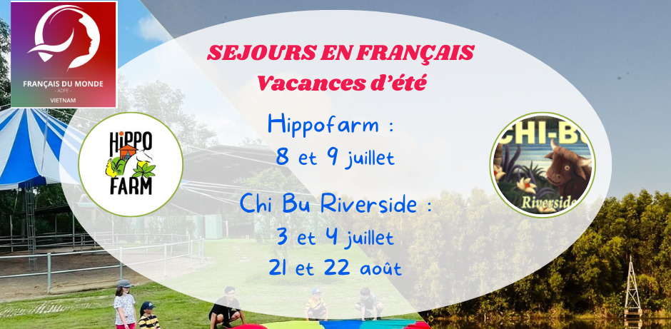 Français du Monde  Séjours d&rsquo;été   🏕