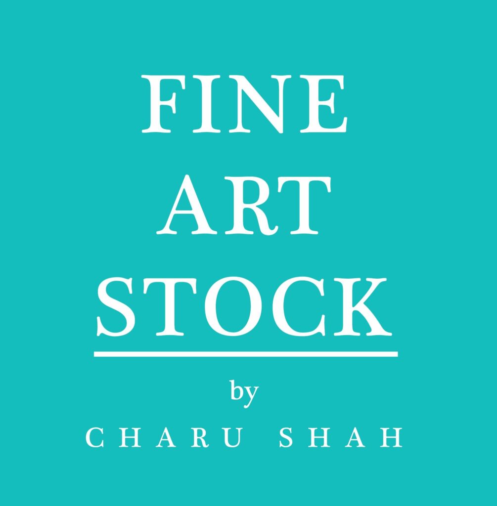 logo fine art stock charu shah