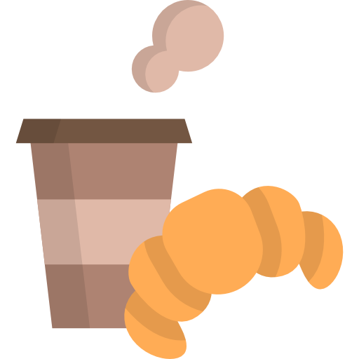[Image café croissant (illustration)]