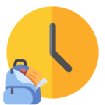 Image horaires fournitures scolaires